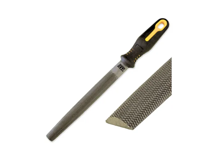 8" Half Round Bastard File