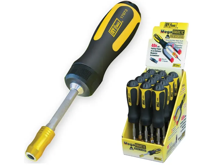 Mega Mag Ratchet Screwdriver