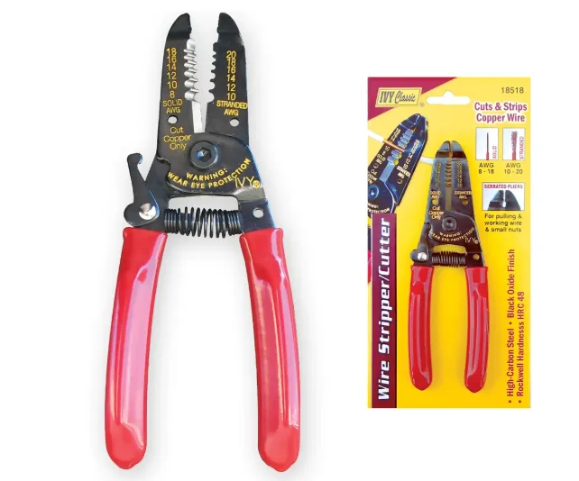 Wire Stripper/Cutter for 8-20 AWG