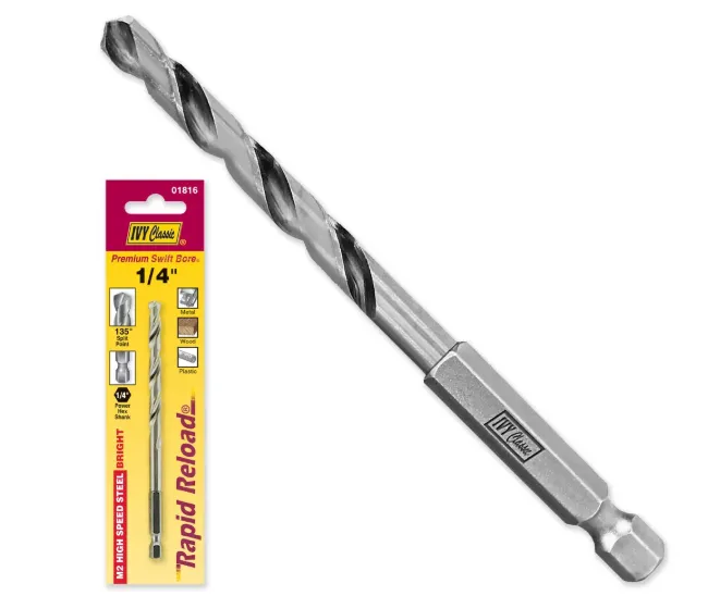 1/4 " M2 HSS Quick Change Drill Bit
