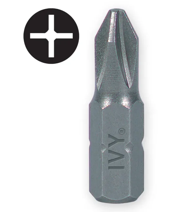 1" #1 Phillips Insert Bit