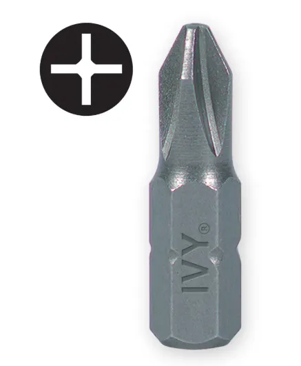 1" #2 Phillips Insert Bit