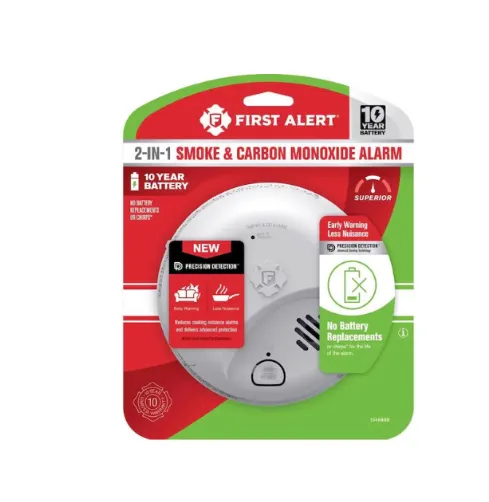 First Alert Smoke and Carbon Monoxide with 10 year Lithium Battery
