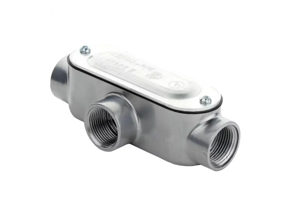 3/4" LT COMBO CONDUIT BODY ALUMINUM