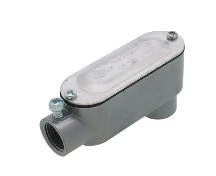 1/2" LB COMBO CONDUIT BODY ALUMINUM