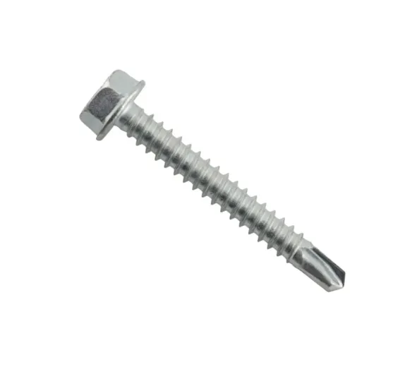 12 x 1-1/2" Hex Washer Self Drill Screw (Qty 100)