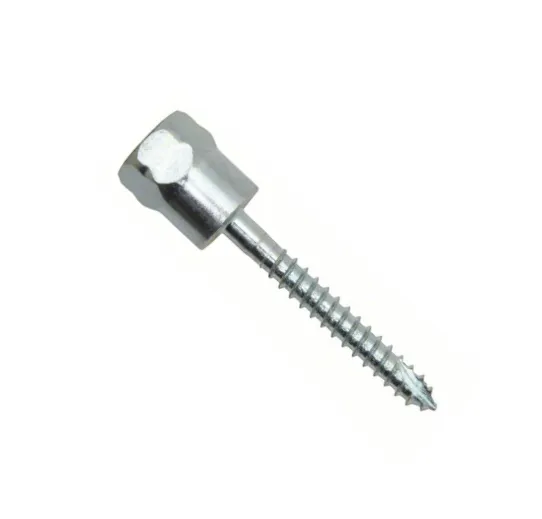 1/4" x 2" Rod Hanger Vertical Wood Zinc (Qty 25)