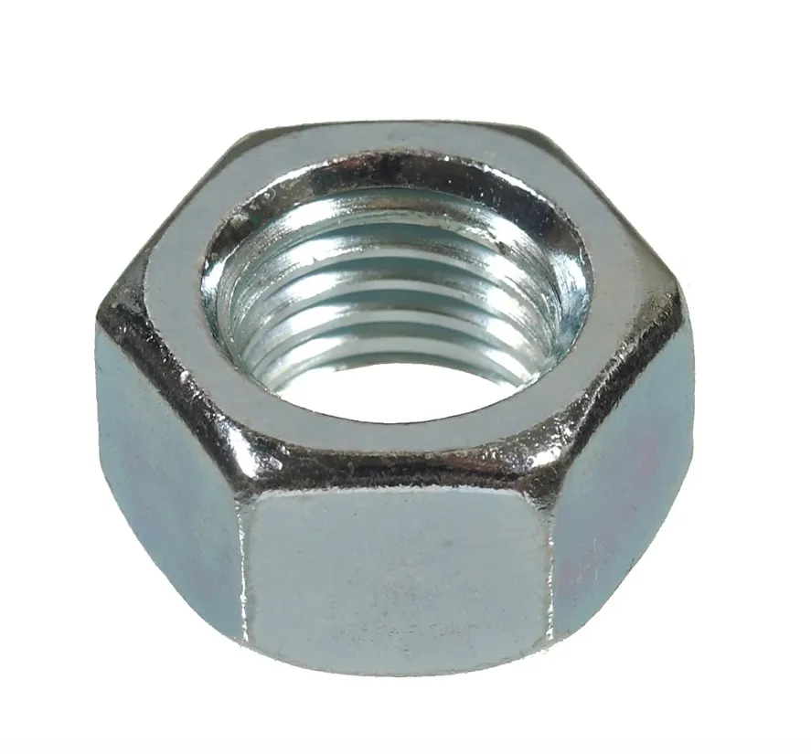 3/8" Finish Hex Nut Coarse Zinc (QTY 100)