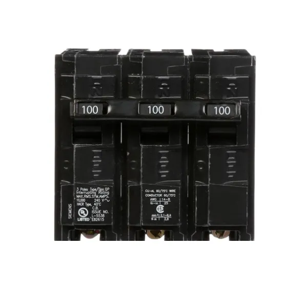 100AMP 3-POLE BREAKER