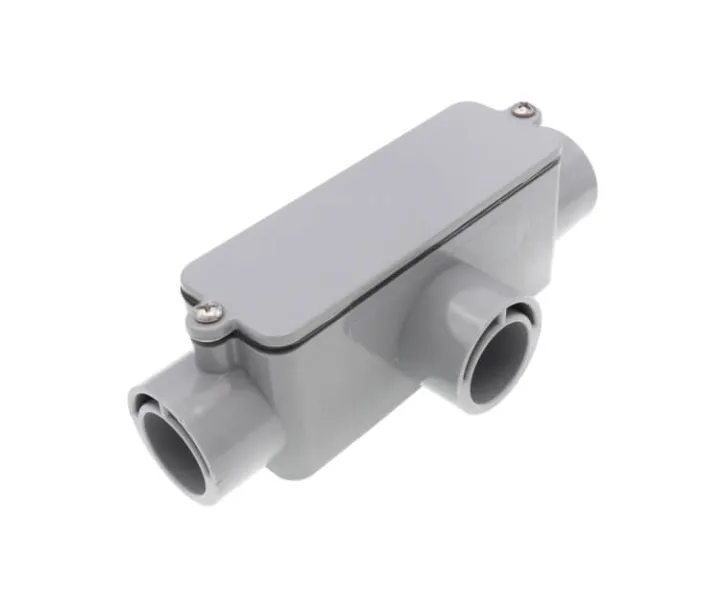 PVC T Conduit Body 1"