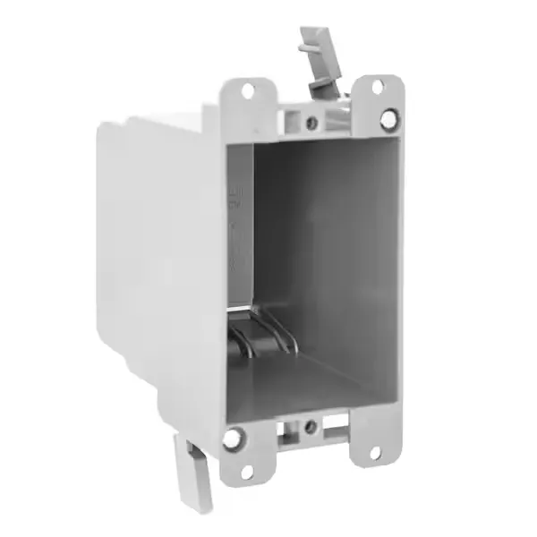 1-Gang 20 Cu.In. PVC Old Work Electrical Outlet/Switch Box