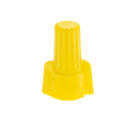 YELLOW WING NUT, 100/BAG