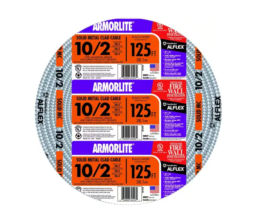 BX-10/2 MC-125FT ALUMINUM