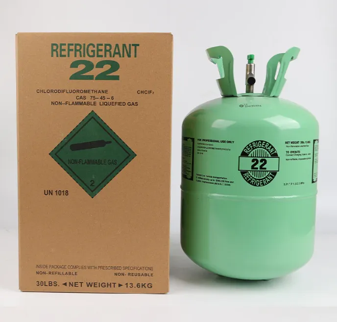 REFRIGERANT  R22 CAS 75-45-6 NON-FLAMMABLE LIQUEFIED GAS