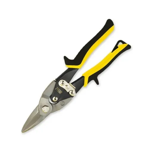 [IVY 20000] 10" Straight Aviation Snips Yellow