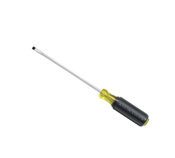 3/8-INCH KEYSTONE TIP SCREWDRIVER, CUSHION GRIP, 8-INCH