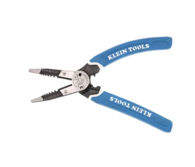 KLEIN-KURVE� HEAVY-DUTY WIRE STRIPPER / CUTTER / CRIMPER MULTI TOOL, 8-20 AWG