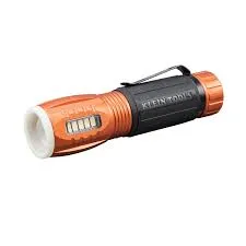 LED FLASHLIGHT AND WORK LIGHT, DURABLE, WATERPROOF, COMPACT, HANDS-FREE MAGNETIC END, RUNS TO 12 HRS, FOR WORK AND OUTDOOR