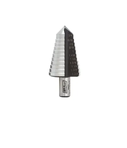 11 Holes 3/4 ­ 1­3/8" Step Drill Bit